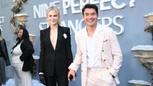 Adrien Brody and Nicole Kidman Wore Black Embellished Tom Ford Sui